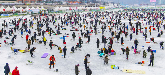 韓國冰的王國鱒魚節5天團